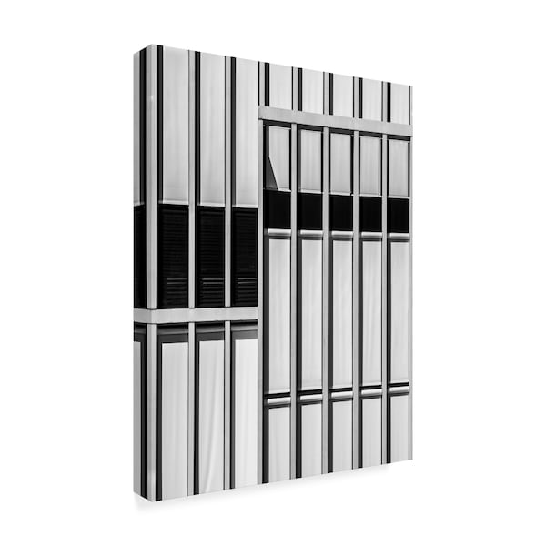 Gilbert Claes 'Abacus Wall' Canvas Art,18x24